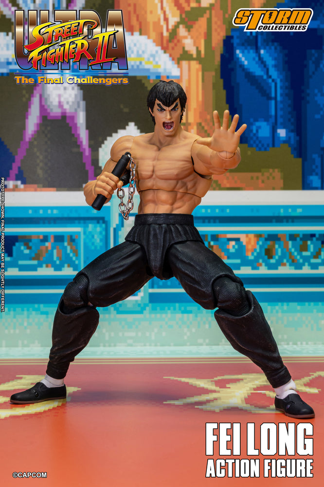 ULTRA STREET FIGHTER II THE FINAL CHALLENGERS - FEI LONG ACTION FIGURE | ウルトラストリートファイターII ザ・ファイナルチャレンジャーズ アクションフィギュア フェイロン