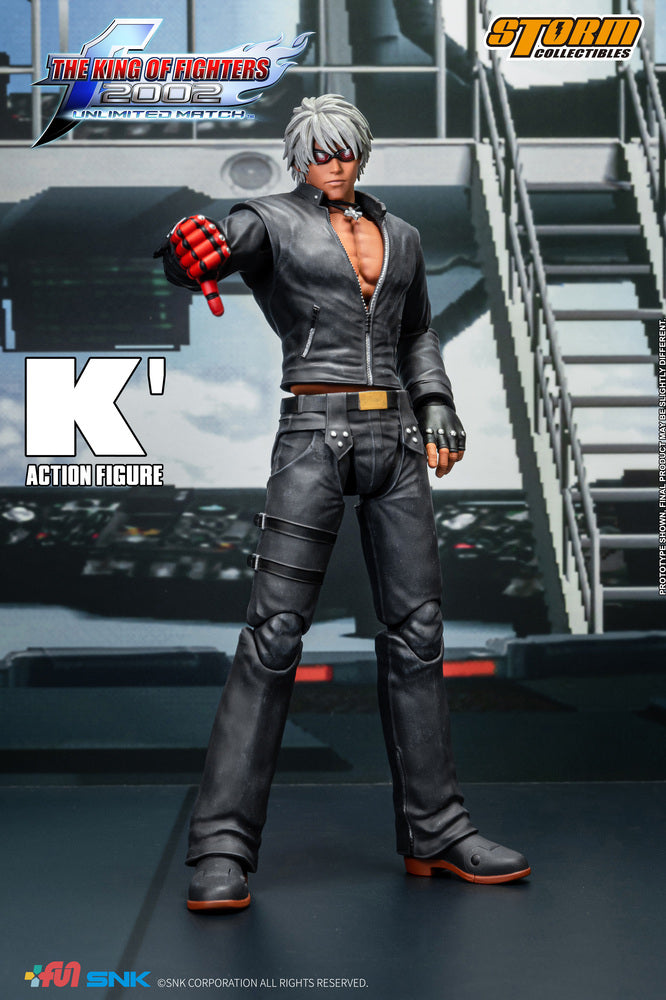 THE KING OF FIGHTERS 2002 UNLIMITED MATCH K' ACTION FIGURE | ザ・キング・オブ・ファイターズ 2002 アンリミテッド マッチ アクションフィギュア K’