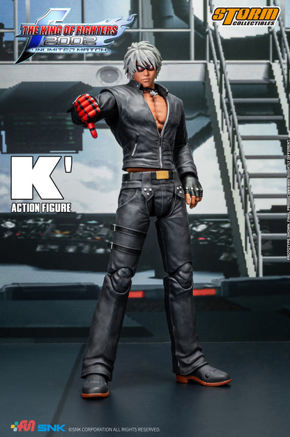 THE KING OF FIGHTERS 2002 UNLIMITED MATCH K' ACTION FIGURE | ザ・キング・オブ・ファイターズ 2002 アンリミテッド マッチ アクションフィギュア K’