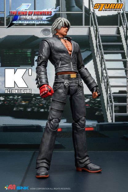 THE KING OF FIGHTERS 2002 UNLIMITED MATCH K' ACTION FIGURE | ザ・キング・オブ・ファイターズ 2002 アンリミテッド マッチ アクションフィギュア K’