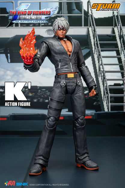 THE KING OF FIGHTERS 2002 UNLIMITED MATCH K' ACTION FIGURE | ザ・キング・オブ・ファイターズ 2002 アンリミテッド マッチ アクションフィギュア K’