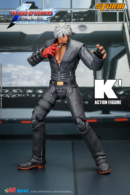 THE KING OF FIGHTERS 2002 UNLIMITED MATCH K' ACTION FIGURE | ザ・キング・オブ・ファイターズ 2002 アンリミテッド マッチ アクションフィギュア K’