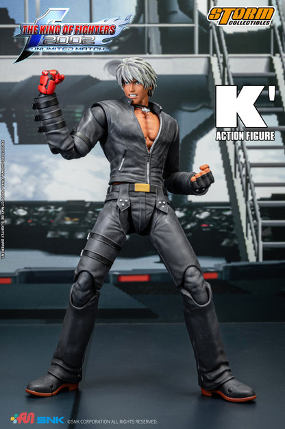 THE KING OF FIGHTERS 2002 UNLIMITED MATCH K' ACTION FIGURE | ザ・キング・オブ・ファイターズ 2002 アンリミテッド マッチ アクションフィギュア K’