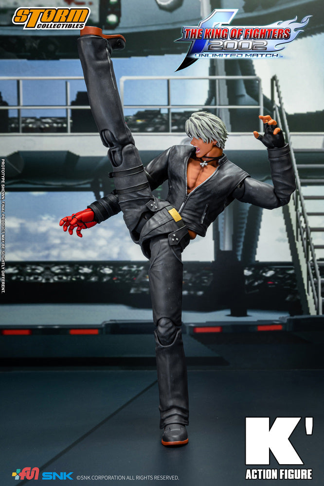 THE KING OF FIGHTERS 2002 UNLIMITED MATCH K' ACTION FIGURE | ザ・キング・オブ・ファイターズ 2002 アンリミテッド マッチ アクションフィギュア K’