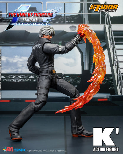 THE KING OF FIGHTERS 2002 UNLIMITED MATCH K' ACTION FIGURE | ザ・キング・オブ・ファイターズ 2002 アンリミテッド マッチ アクションフィギュア K’