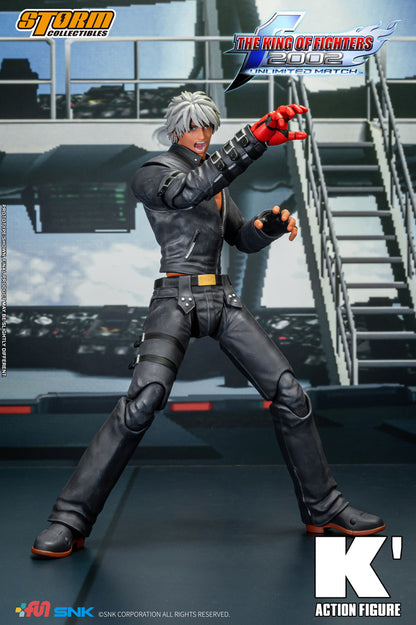 THE KING OF FIGHTERS 2002 UNLIMITED MATCH K' ACTION FIGURE | ザ・キング・オブ・ファイターズ 2002 アンリミテッド マッチ アクションフィギュア K’