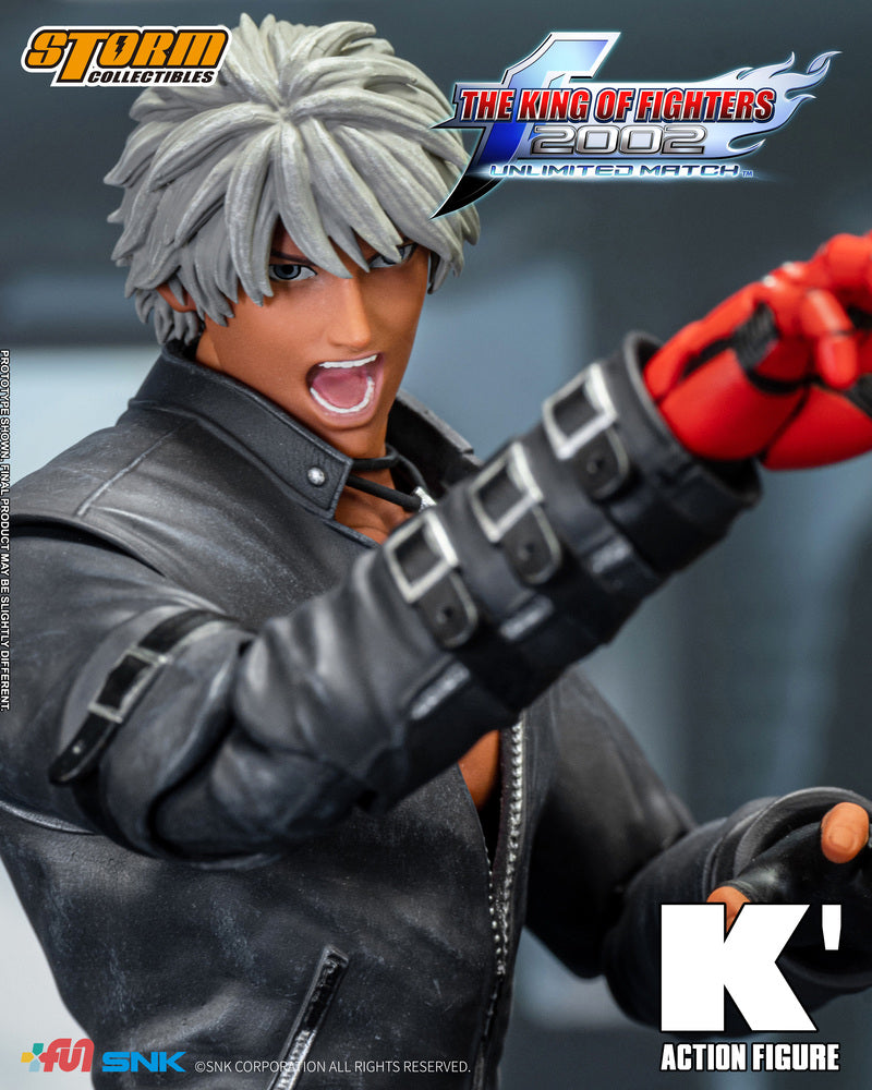 THE KING OF FIGHTERS 2002 UNLIMITED MATCH K' ACTION FIGURE | ザ・キング・オブ・ファイターズ 2002 アンリミテッド マッチ アクションフィギュア K’