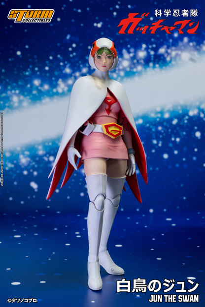 GATCHAMAN - JUN THE SWAN ACTION FIGURE | 科学忍者隊ガッチャマン アクションフィギュア G-3号 白鳥のジュン