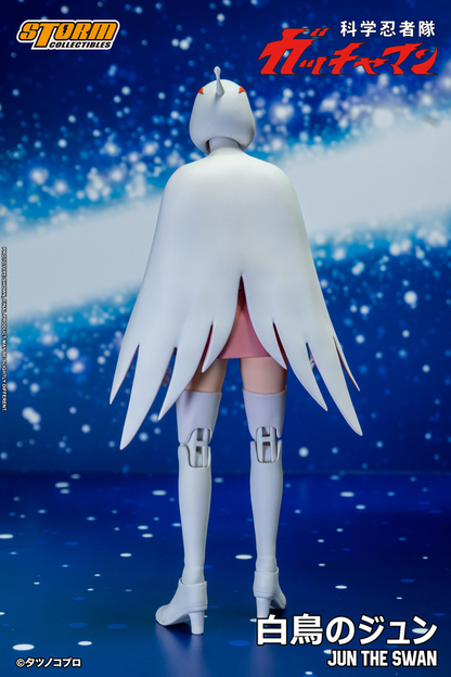 GATCHAMAN - JUN THE SWAN ACTION FIGURE | 科学忍者隊ガッチャマン アクションフィギュア G-3号 白鳥のジュン