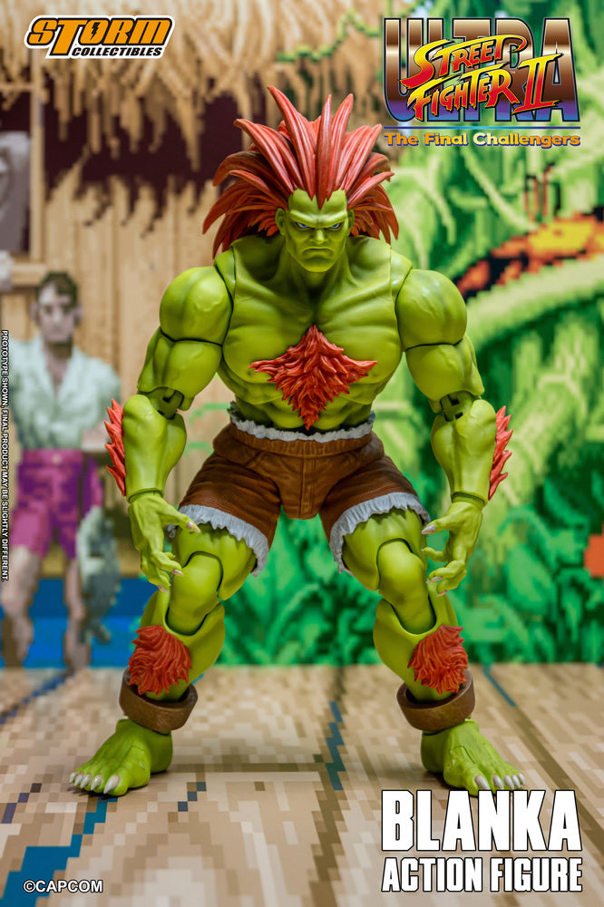 ULTRA STREET FIGHTER II THE FINAL CHALLENGERS - BLANKA ACTION