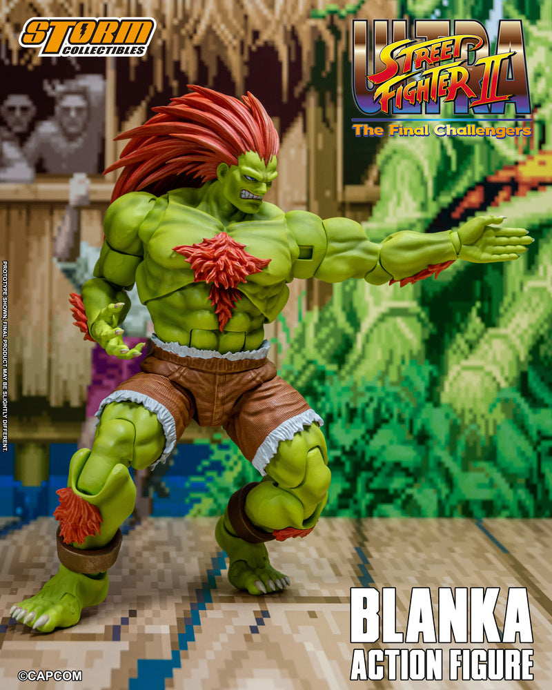 ULTRA STREET FIGHTER II THE FINAL CHALLENGERS - BLANKA ACTION FIGURE | ウルトラストリートファイターII ザ・ファイナルチャレンジャーズ アクションフィギュア ブランカ