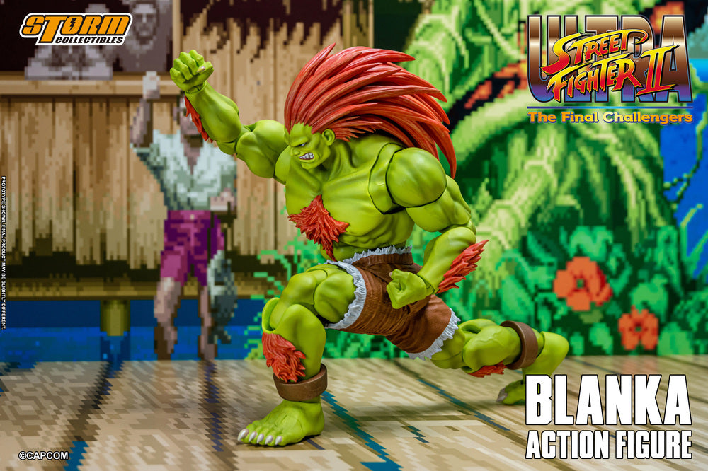 ULTRA STREET FIGHTER II THE FINAL CHALLENGERS - BLANKA ACTION FIGURE | ウルトラストリートファイターII ザ・ファイナルチャレンジャーズ アクションフィギュア ブランカ