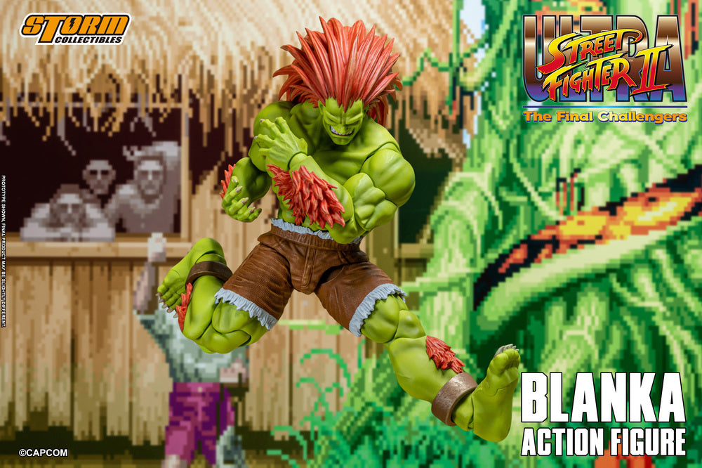 ULTRA STREET FIGHTER II THE FINAL CHALLENGERS - BLANKA ACTION FIGURE | ウルトラストリートファイターII ザ・ファイナルチャレンジャーズ アクションフィギュア ブランカ