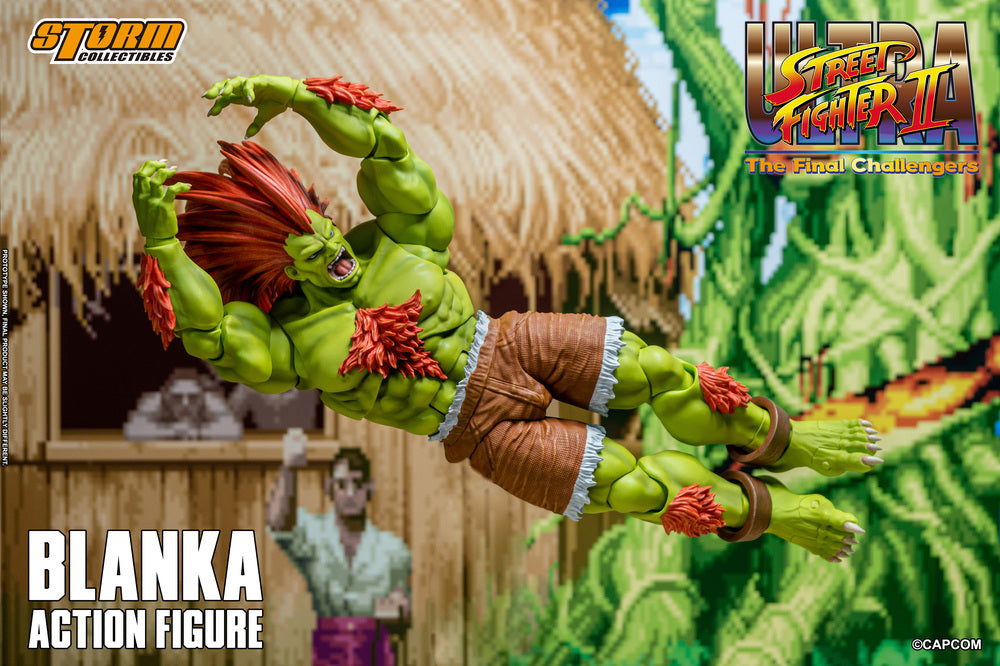ULTRA STREET FIGHTER II THE FINAL CHALLENGERS - BLANKA ACTION FIGURE | ウルトラストリートファイターII ザ・ファイナルチャレンジャーズ アクションフィギュア ブランカ