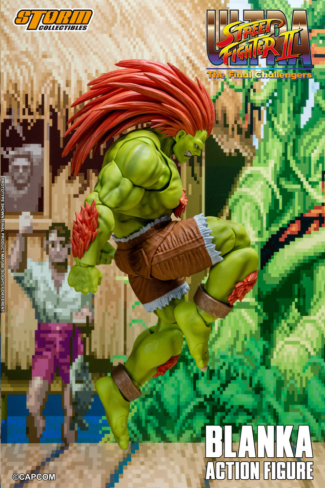 ULTRA STREET FIGHTER II THE FINAL CHALLENGERS - BLANKA ACTION