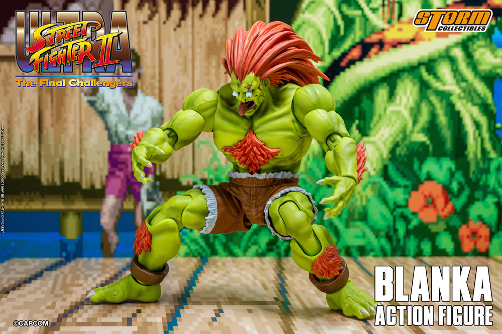 ULTRA STREET FIGHTER II THE FINAL CHALLENGERS - BLANKA ACTION FIGURE | ウルトラストリートファイターII ザ・ファイナルチャレンジャーズ アクションフィギュア ブランカ