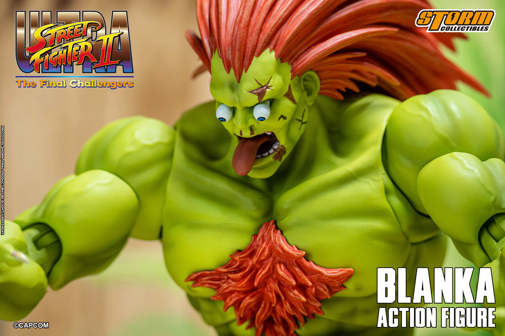 ☆　ストームコレクティブルズ　ストリートファイターIIフィギュア　ブランカ　☆ ULTRA STREET FIGHTER II THE FINAL CHALLENGERS - BLANKA ACTION