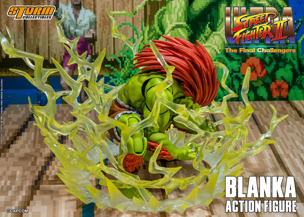 ULTRA STREET FIGHTER II THE FINAL CHALLENGERS - BLANKA ACTION FIGURE | ウルトラストリートファイターII ザ・ファイナルチャレンジャーズ アクションフィギュア ブランカ