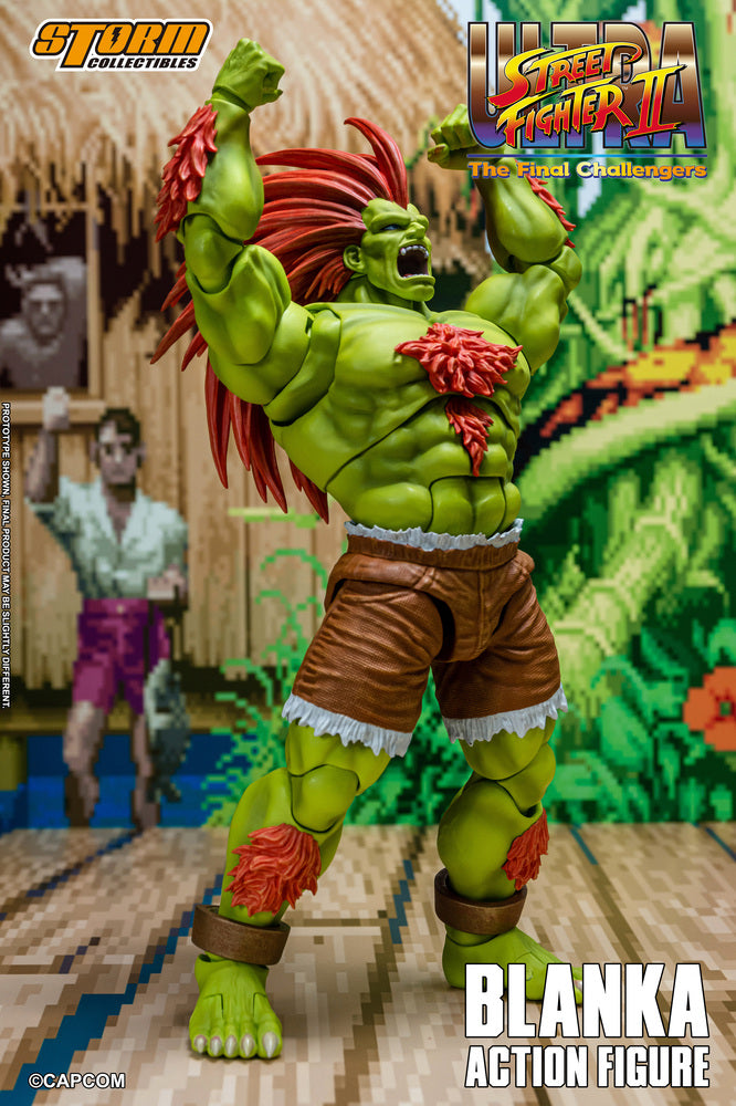 ULTRA STREET FIGHTER II THE FINAL CHALLENGERS - BLANKA ACTION FIGURE | ウルトラストリートファイターII ザ・ファイナルチャレンジャーズ アクションフィギュア ブランカ