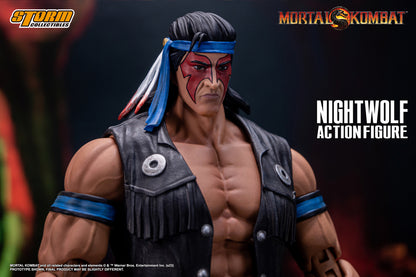 MORTAL KOMBAT 1/12 SCALE ACTION FIGURE NIGHTWOLF | モータルコンバット アクションフィギュア ナイトウルフ