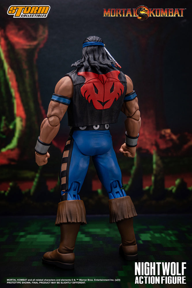 MORTAL KOMBAT 1/12 SCALE ACTION FIGURE NIGHTWOLF | モータルコンバット アクションフィギュア ナイトウルフ