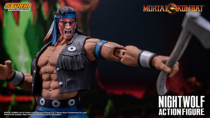 MORTAL KOMBAT 1/12 SCALE ACTION FIGURE NIGHTWOLF | モータルコンバット アクションフィギュア ナイトウルフ