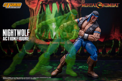 MORTAL KOMBAT 1/12 SCALE ACTION FIGURE NIGHTWOLF | モータルコンバット アクションフィギュア ナイトウルフ