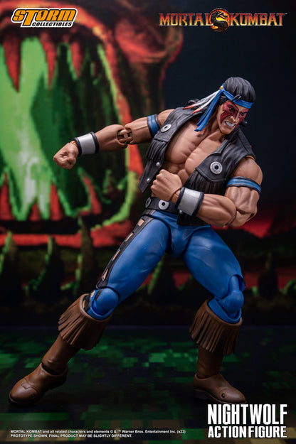 MORTAL KOMBAT 1/12 SCALE ACTION FIGURE NIGHTWOLF | モータルコンバット アクションフィギュア ナイトウルフ