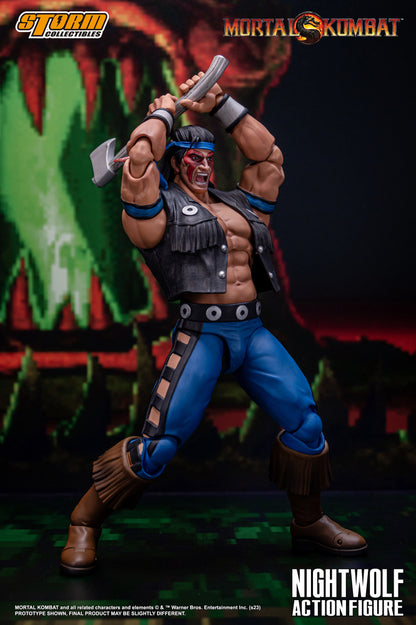 MORTAL KOMBAT 1/12 SCALE ACTION FIGURE NIGHTWOLF | モータルコンバット アクションフィギュア ナイトウルフ