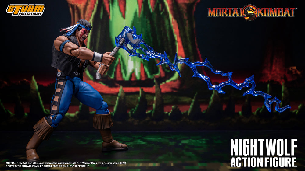 MORTAL KOMBAT 1/12 SCALE ACTION FIGURE NIGHTWOLF | モータルコンバット アクションフィギュア ナイトウルフ