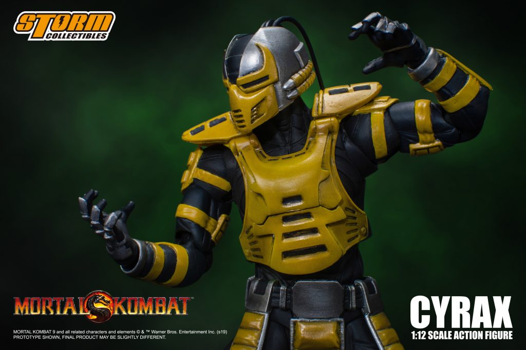 MORTAL KOMBAT 1/12 SCALE ACTION FIGURE CYRAX | モータルコンバット 1/12 アクションフィギュア サイラックス