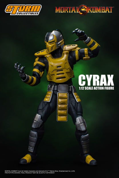 MORTAL KOMBAT 1/12 SCALE ACTION FIGURE CYRAX | モータルコンバット 1/12 アクションフィギュア サイラックス