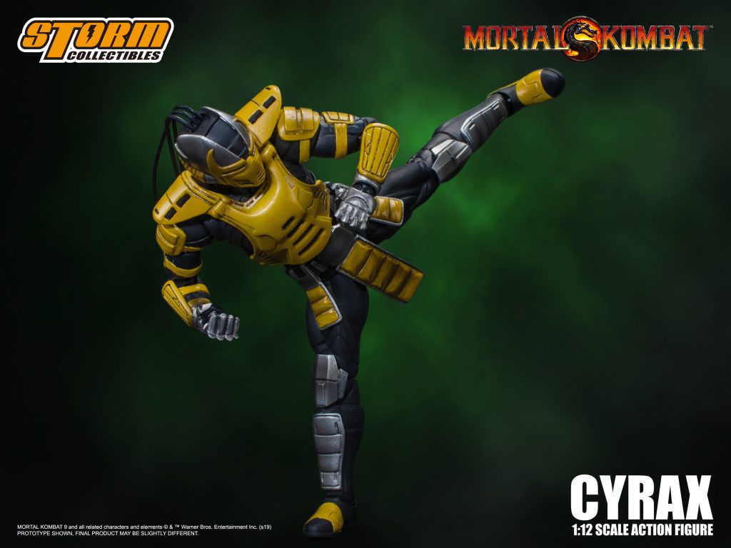 MORTAL KOMBAT 1/12 SCALE ACTION FIGURE CYRAX | モータルコンバット 1/12 アクションフィギュア サイラックス