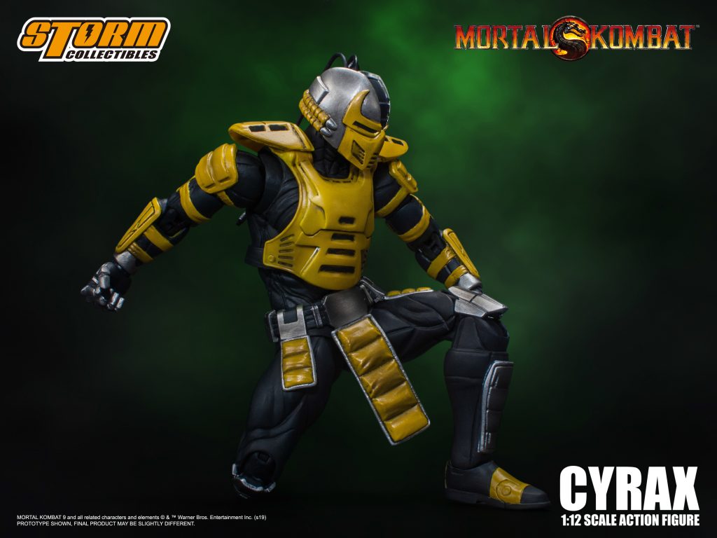 MORTAL KOMBAT 1/12 SCALE ACTION FIGURE CYRAX | モータルコンバット 1/12 アクションフィギュア サイラックス