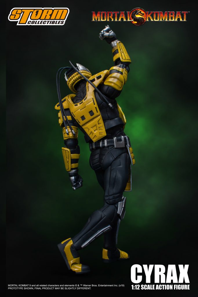 MORTAL KOMBAT 1/12 SCALE ACTION FIGURE CYRAX | モータルコンバット 1/12 アクションフィギュア サイラックス