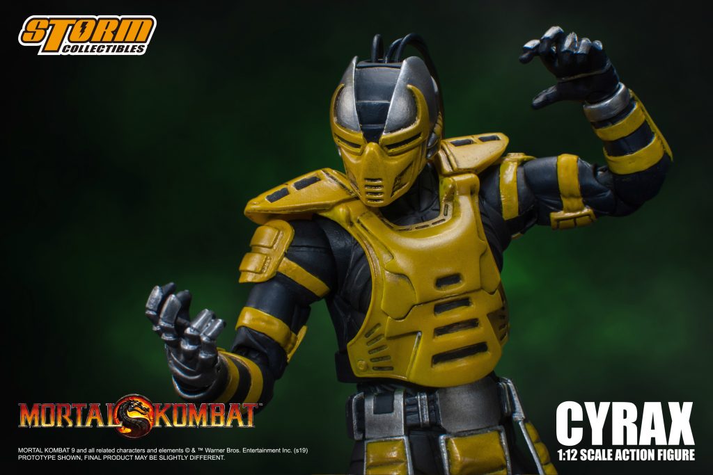MORTAL KOMBAT 1/12 SCALE ACTION FIGURE CYRAX | モータルコンバット 1/12 アクションフィギュア サイラックス