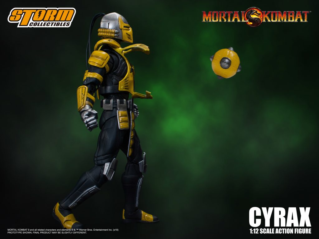 MORTAL KOMBAT 1/12 SCALE ACTION FIGURE CYRAX | モータルコンバット 1/12 アクションフィギュア サイラックス
