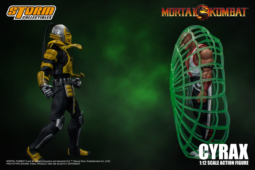 MORTAL KOMBAT 1/12 SCALE ACTION FIGURE CYRAX | モータルコンバット 1/12 アクションフィギュア サイラックス