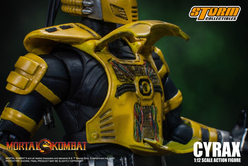 MORTAL KOMBAT 1/12 SCALE ACTION FIGURE CYRAX | モータルコンバット 1/12 アクションフィギュア サイラックス