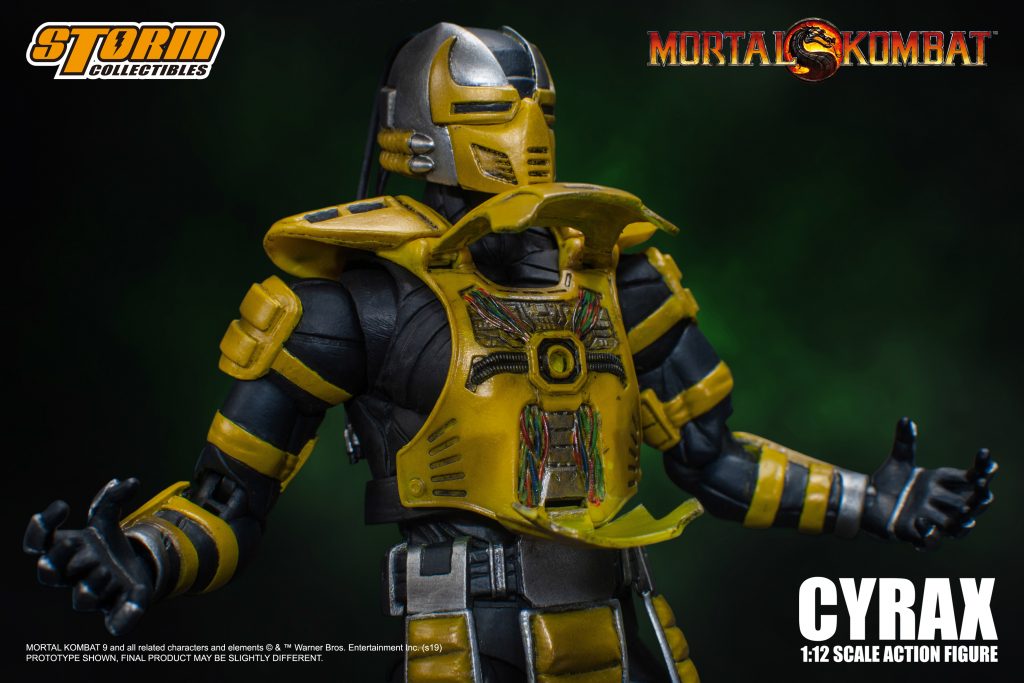 MORTAL KOMBAT 1/12 SCALE ACTION FIGURE CYRAX | モータルコンバット 1/12 アクションフィギュア サイラックス