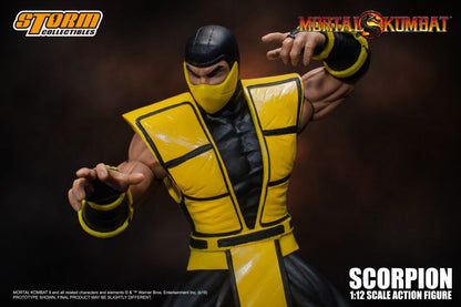 MORTAL KOMBAT 1/12 SCALE ACTION FIGURE SCORPION VER.2 | モータルコンバット 1/12 アクションフィギュア スコーピオン VER.2
