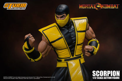MORTAL KOMBAT 1/12 SCALE ACTION FIGURE SCORPION VER.2 | モータルコンバット 1/12 アクションフィギュア スコーピオン VER.2