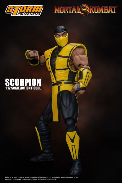 MORTAL KOMBAT 1/12 SCALE ACTION FIGURE SCORPION VER.2 | モータルコンバット 1/12 アクションフィギュア スコーピオン VER.2