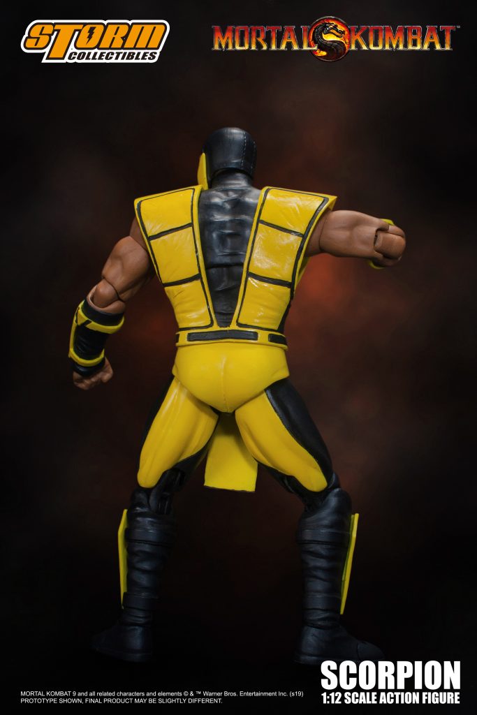 MORTAL KOMBAT 1/12 SCALE ACTION FIGURE SCORPION VER.2 | モータルコンバット 1/12 アクションフィギュア スコーピオン VER.2