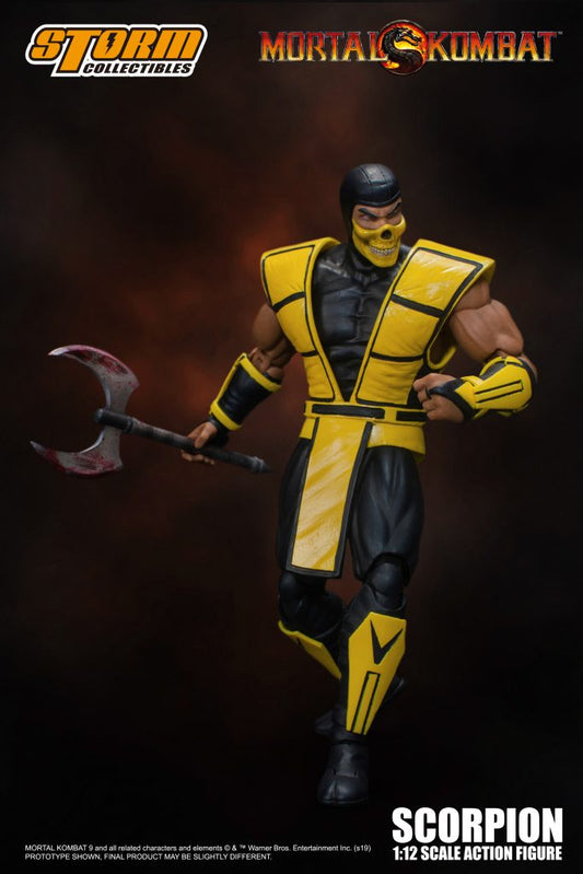 MORTAL KOMBAT 1/12 SCALE ACTION FIGURE SCORPION VER.2 | モータルコンバット 1/12 アクションフィギュア スコーピオン VER.2