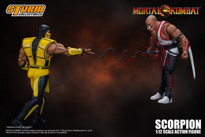 MORTAL KOMBAT 1/12 SCALE ACTION FIGURE SCORPION VER.2 | モータルコンバット 1/12 アクションフィギュア スコーピオン VER.2