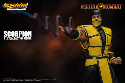 MORTAL KOMBAT 1/12 SCALE ACTION FIGURE SCORPION VER.2 | モータルコンバット 1/12 アクションフィギュア スコーピオン VER.2