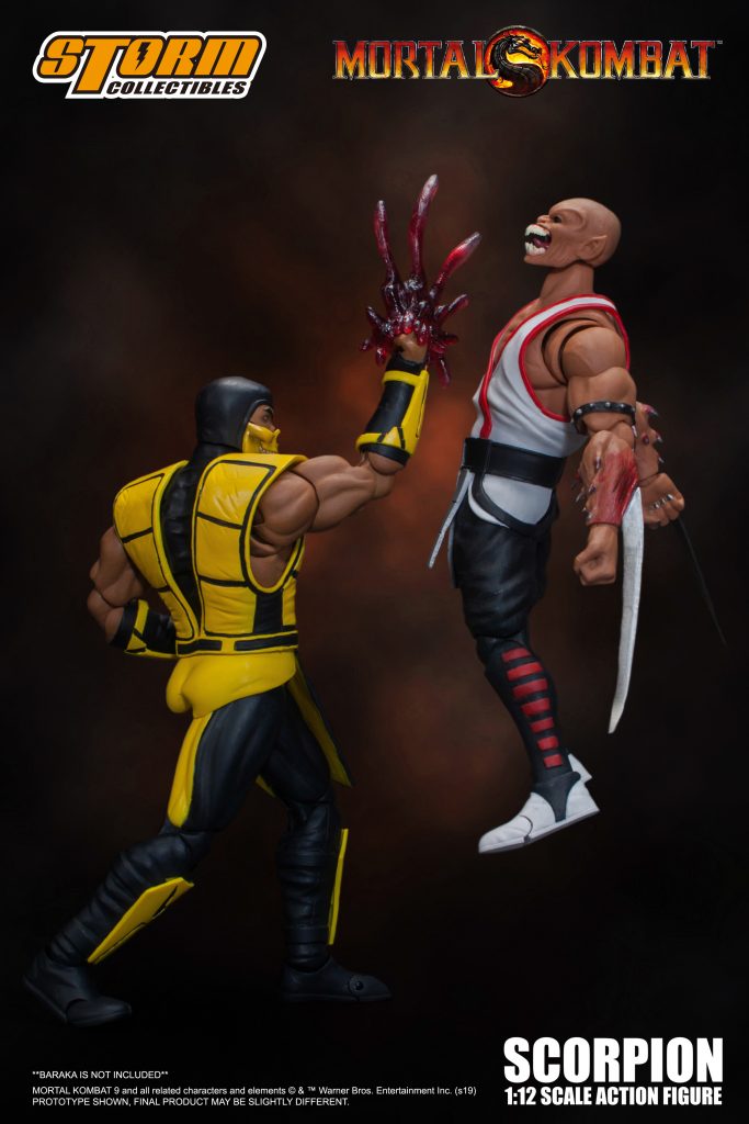 MORTAL KOMBAT 1/12 SCALE ACTION FIGURE SCORPION VER.2 | モータルコンバット 1/12 アクションフィギュア スコーピオン VER.2