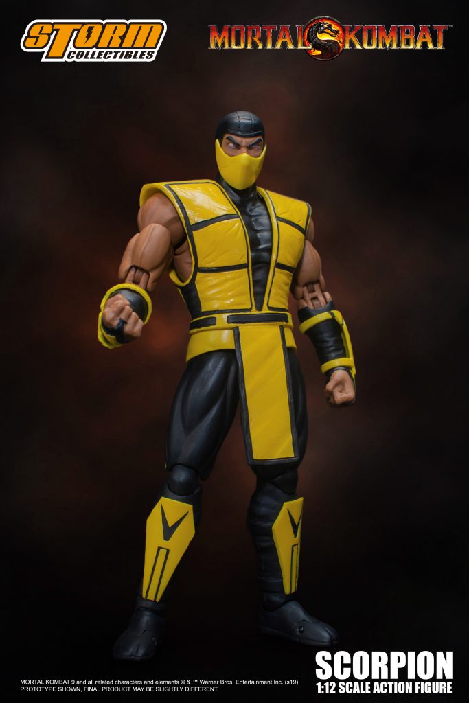 MORTAL KOMBAT 1/12 SCALE ACTION FIGURE SCORPION VER.2 | モータルコンバット 1/12 アクションフィギュア スコーピオン VER.2