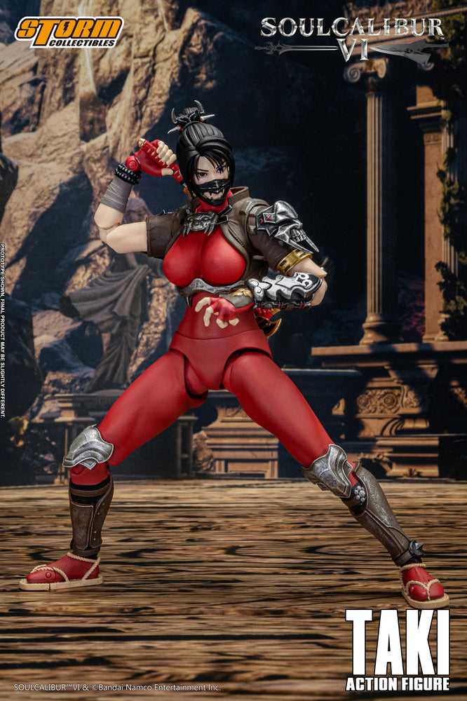 SOULCALIBUR VI - TAKI ACTION FIGURE SOULCALIBUR VI | アクションフィギュア 多喜